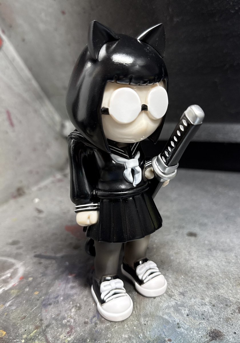 FAR EAST RIOT TOY やよいちゃん　猫耳　ソフビ alba 本日は12:00 Openしております🐈‍⬛ FAR EAST RIOT TOY様