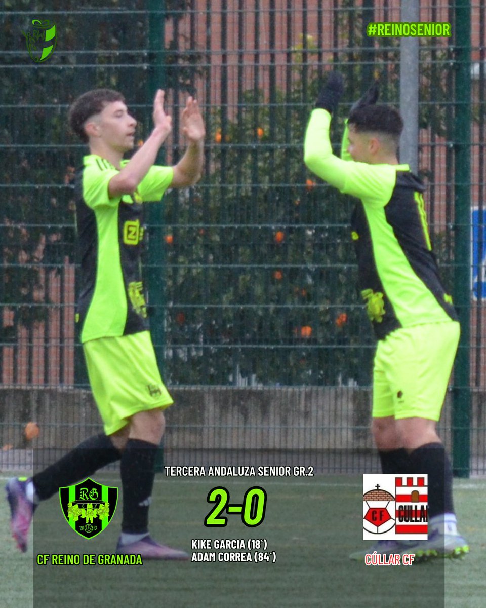 Nuestro Senior Masculino vence por 2-0 al Cúllar CF y continúa comandando la clasificación.