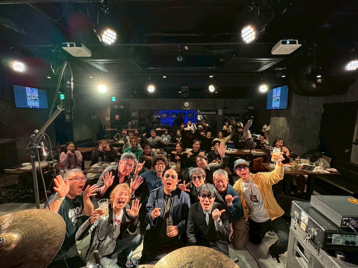 2026年1月24日（土）
おとたま de NIGHT

ご来場いただいた皆さま、本当にありがとうございました✨

主催の おとたま さん、
会場の Jive-k スタッフの皆さん、
音響の 有さん、
対バンの マラコスッス さん、
最高の夜をありがとうございました✌️

またどこかでお会いしましょう😎😎😎😎