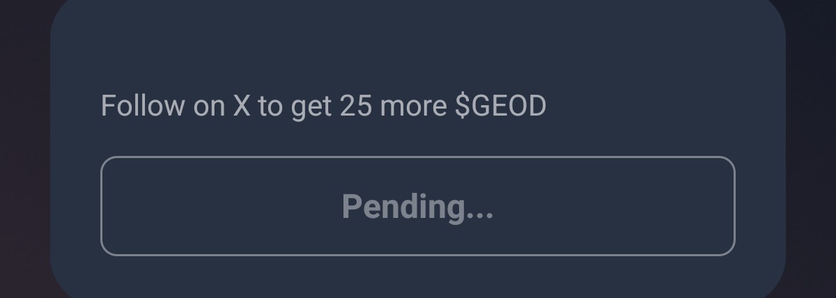 VitIutis's tweet photo. @GEODNET Its been a month since twitter subscription reward was in pending...please tell me why? https://t.co/Amkocd6RXb
