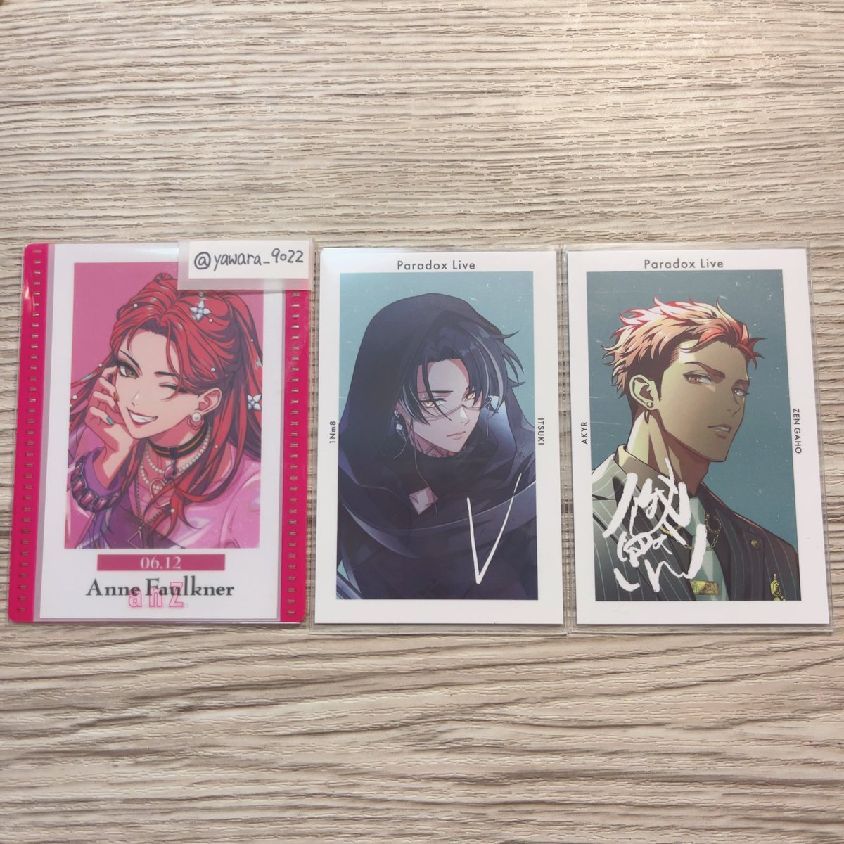 交換】Paradox Live パラライ 6周年 Gプリ 特典 サイン入り 譲：イツキ