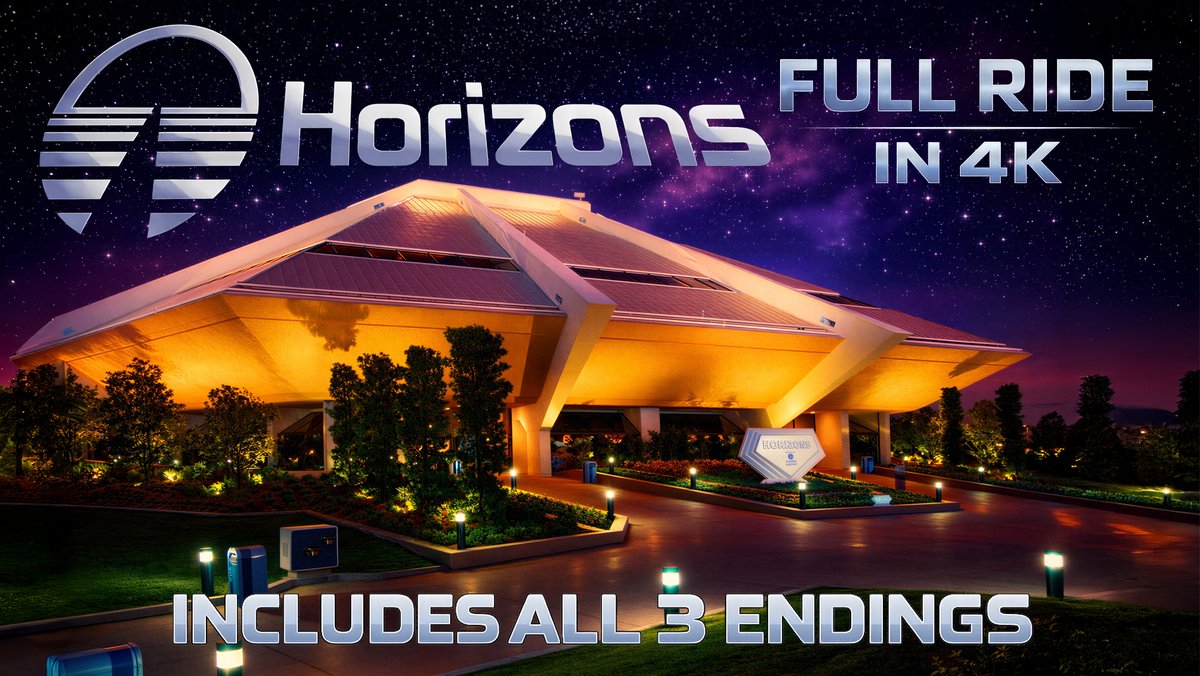 Disney_Dave_'s tweet image. There are rides you remember…
and then there’s Horizons.
One of EPCOT’s most beloved extinct attractions - live now on my YouTube channel in 4K, with all three endings included.

Welcome back to classic EPCOT.

#horizons #epcotcenter #classicepcot #futureworld #epcotnostalgia