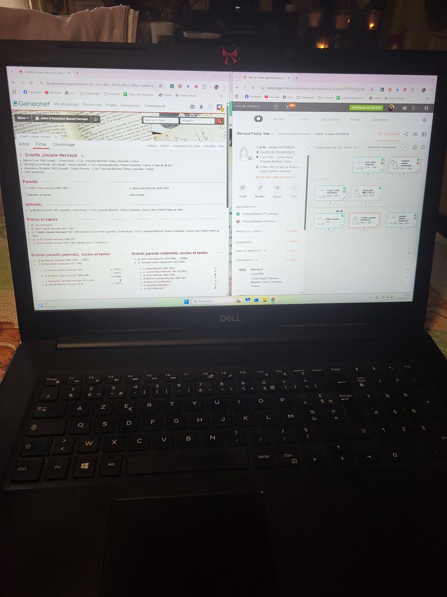 Amandine8717's tweet photo. 🌳Généalogie🌳

Aujourd'hui je fais ma généalogie sur @geneanet_officiel et @myheritage_france avec @france.tv en fond sonore. J'adore leur émission du dimanche après-midi. 
Et votre dimanche se passe comment?

#genealogie #myheritage #geneanet https://t.co/d6QSQCEiPk