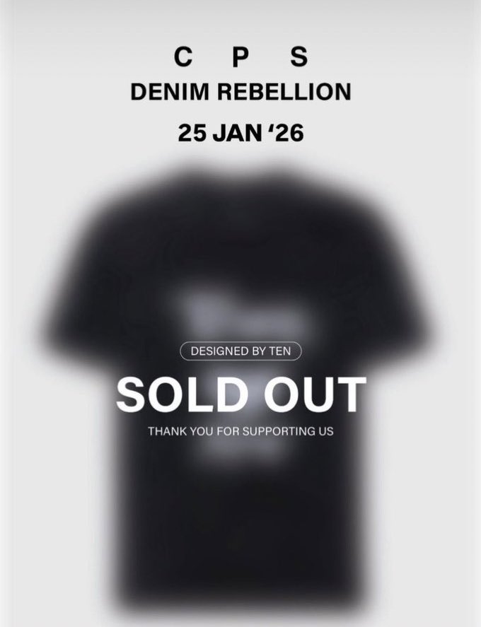 วอร์มนิ้ว ซ้อมมือรอรอบออนไลน์มาก
รีจิส JPS Club ✔️
ซิงค์เลขเมมกับเวป CPS ✔️
แอดข้อมูลจัดส่งรอ ✔️
กด size preference ✔️
คลิกของลงตะกร้าซ้อมๆไว้ 1 รายการ ✔️

4 ทุ่ม CPS แจ้ง SOLD OUT !!! เกมส์!!
แต่ใดๆคือต้องให้ คอลแลปแห่งปี(ครั้งที่ 1) แบบมาก แบบดี แบบสุดดดด #CPSxTEN 👏🏻👏🏻