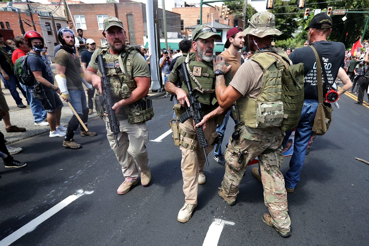 gullyblanchard's tweet photo. “you shouldn’t bring a gun to a protest” -  Kristi Noem https://t.co/lGV1lDzCZb