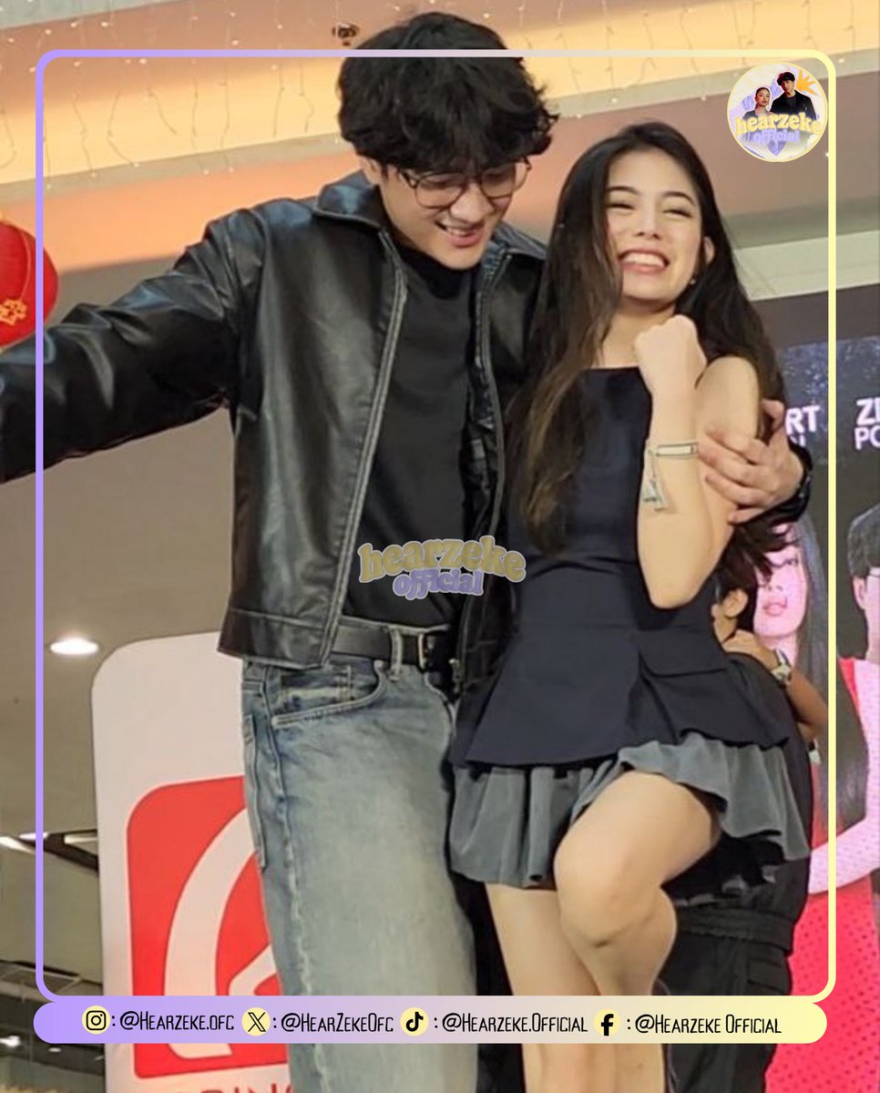 HearZekeOfc's tweet photo. Heart and Zeke just lit up their first mall show of Hell University in ilocos.

Our very own Zein and Ace, serving chemistry, kilig, and unforgettable moments.💜💛

#HeartRyane #ZekePolina #HearZeke #HellUniversity https://t.co/C9jTTkZ7f3
