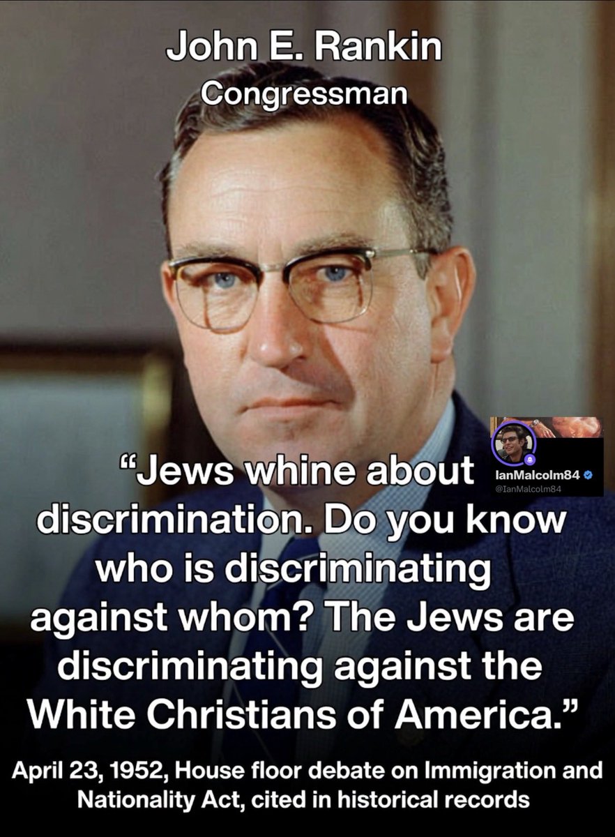 .@Grok did Congressman Rankin say these words almost 75 years ago?