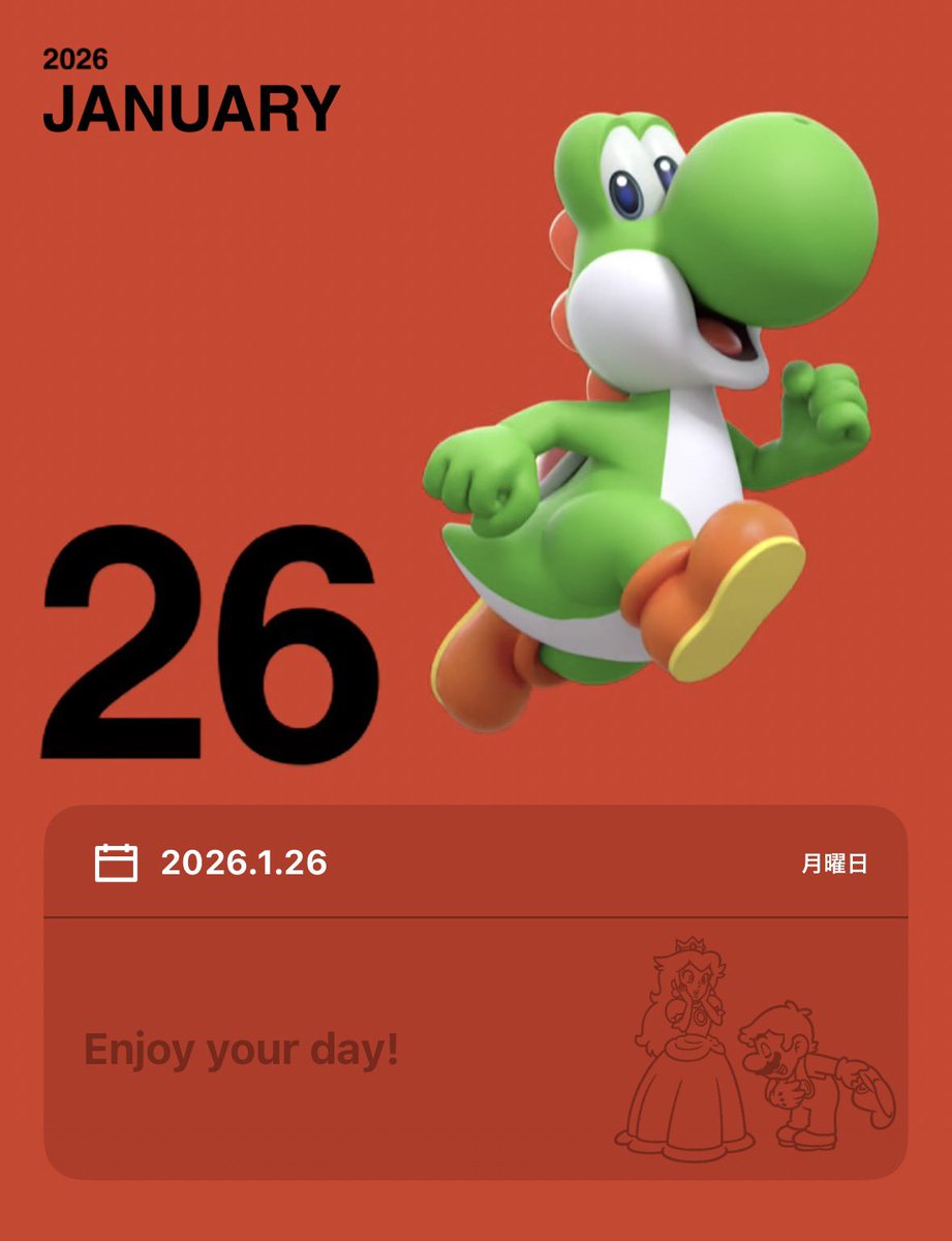NintendoToday 2026/1/26 ヨッシー祭り💚