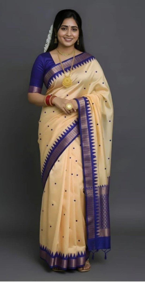 satya52888's tweet image. Looking for a classic traditional saree? 💖👉 faym.co/p/bdb128
This beautiful silk saree is perfect for every occasion ✨
Don’t miss it 
#EthnicCollection #SilkSaree #bestbuy