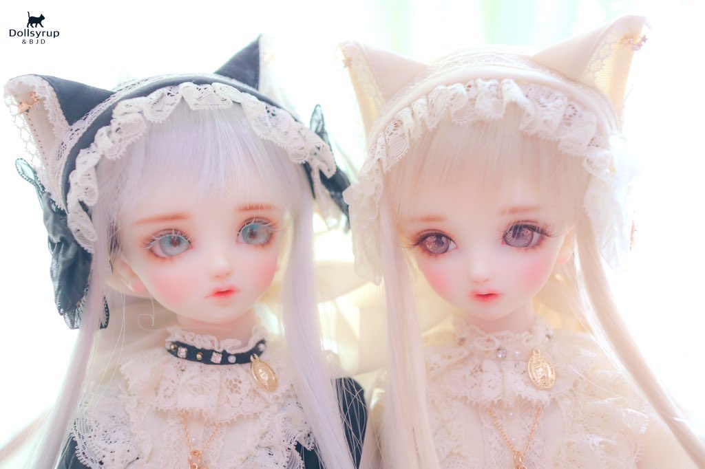 #聞かれてないけどうちのドールの設定を語る
･あまねとそらね
双子の金星と銀星
季節の空色と小鳥の囀りの人形
己の美しさを知らない無知と愚かさゆえに2人は無垢である