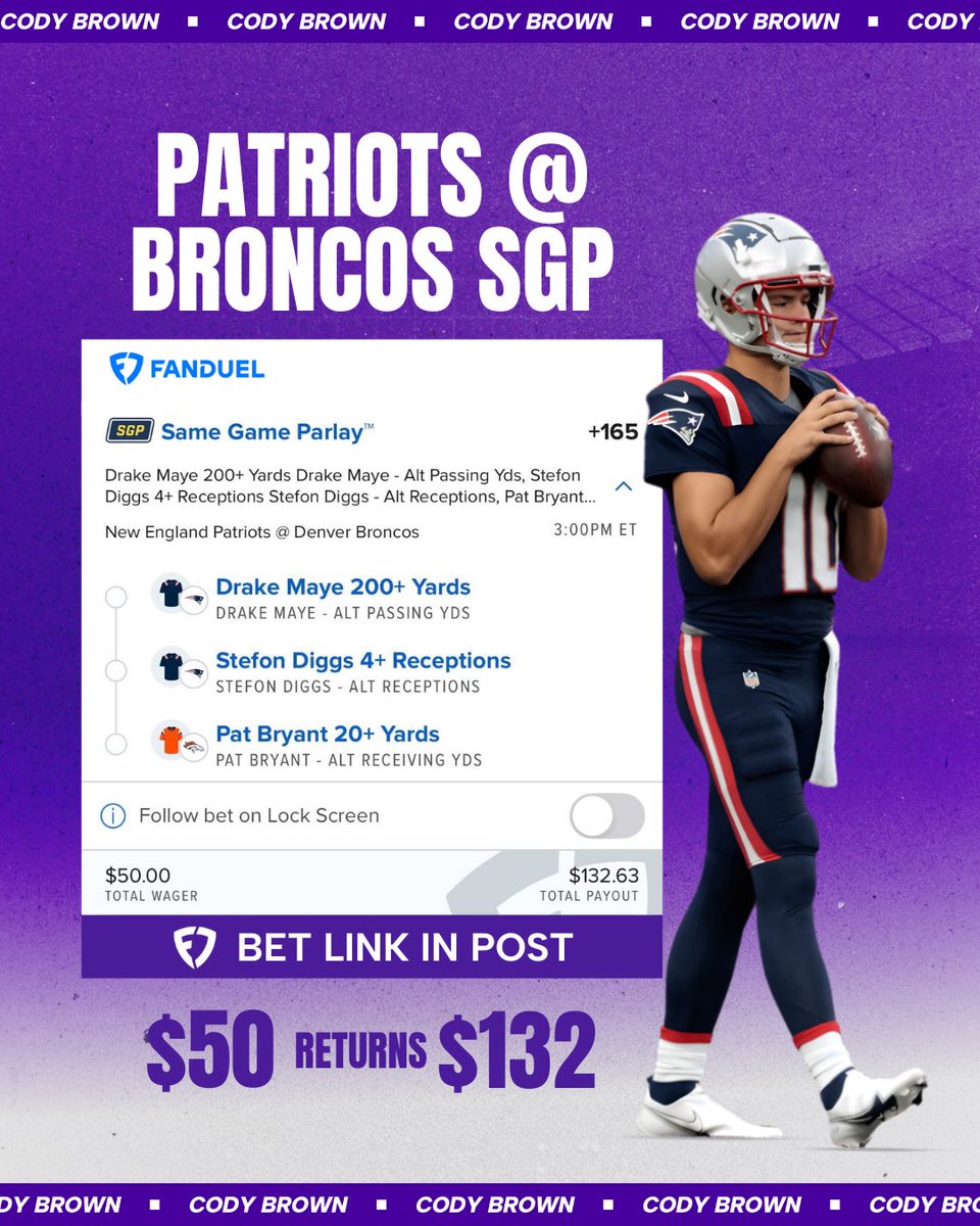 Cody Brown Bets tweet media