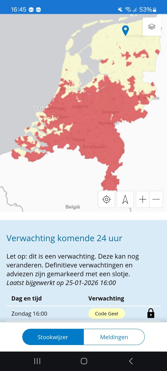 Kan iemand van het <a href="/rivm/">RIVM</a> mij (oprechte vraag) dit uitleggen: smog alarm voor Noord NL maar de stookwijzer geeft geen rood voor Noord NL? Zo snap ik het niet meer...

nos.nl/artikel/259963…