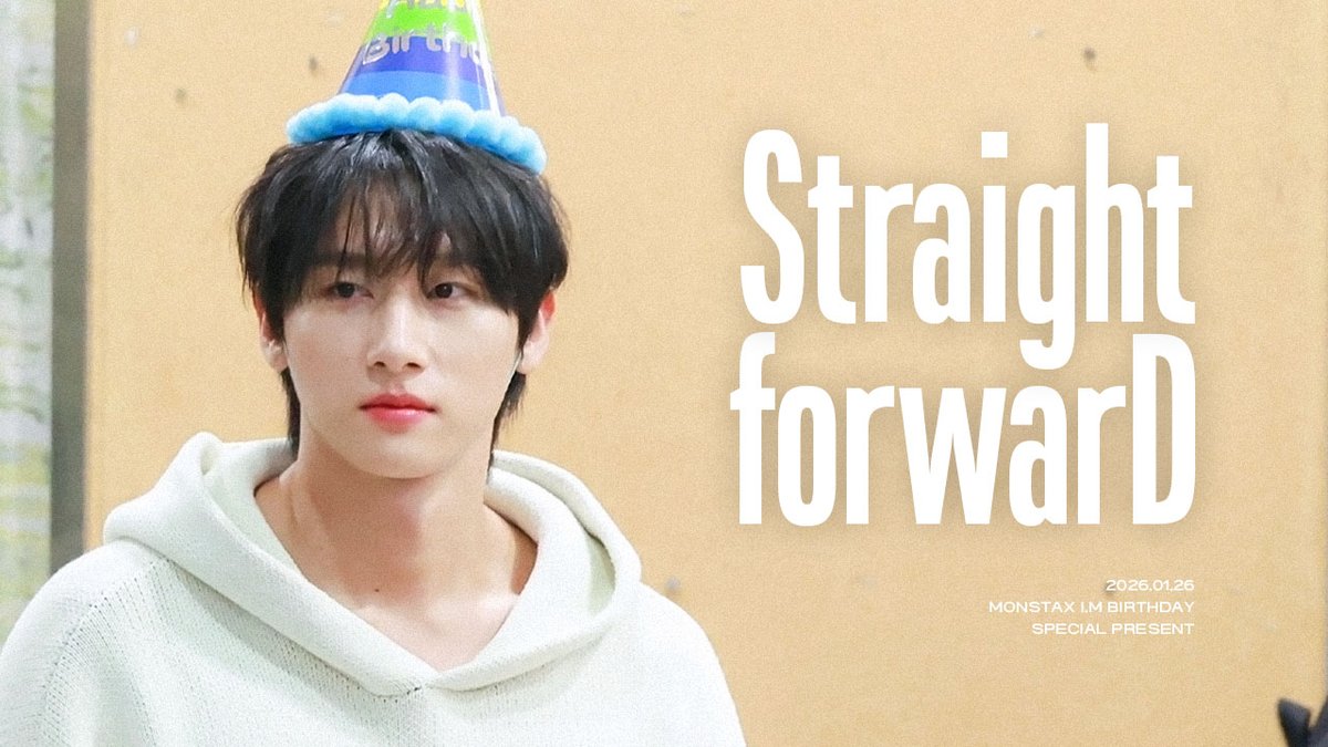 창균이 생일을 맞이해 1년 전 오늘, 영상회 Straight forwarD에서 상영한 영상을 오늘 단 하루만 공개합니다! 링크로 들어가야만 볼 수 있으니 참고해주세요🥳🎂

#창균 #아이엠 #IM 
#몬스타엑스 #MONSTAX 
#HBDtoIM
#사랑을말하는IMday0126 

🎁youtu.be/CyjMW67vB2I