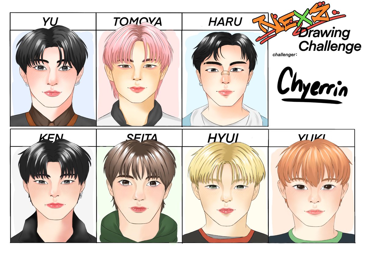 chyerrin's tweet photo. It's finally done.... 
#NEXZ #NEXZDrawingChallege #Fanart https://t.co/8x1WaIZAWO