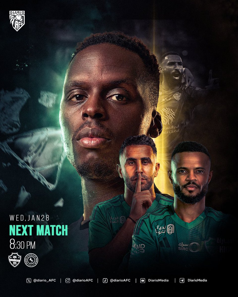 diario_AFC's tweet image. 🔜 المباراة القادمة 📆

الأهلي يواجه الاتفاق يوم الأربعاء على ملعب الإنماء 🟢⚪️

🔗 احجز تذكرتك: webook.com/ar/events/rsl-…