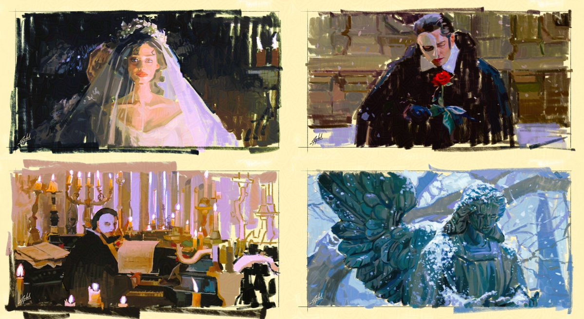 4yvle1's tweet image. The Phantom of the Opera studies