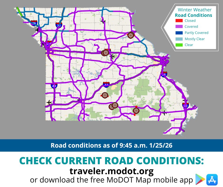 MoDOT tweet media