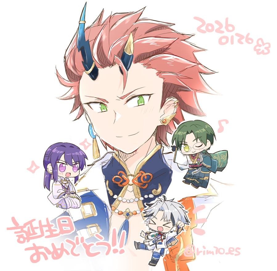 おめでとう！！！！🎉
 #鬼龍紅郎誕生祭2026