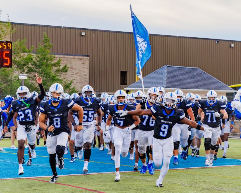 Gustavo_Varela4's tweet photo. After a great visit I’m blessed to receive my first  division 2 offer to @AssumptionFB 💙‼️‼️Thank you @CoachMcKenzie17 @danwilliamsfb @coach_vassar for the opportunity! https://t.co/6tAF2mEojt