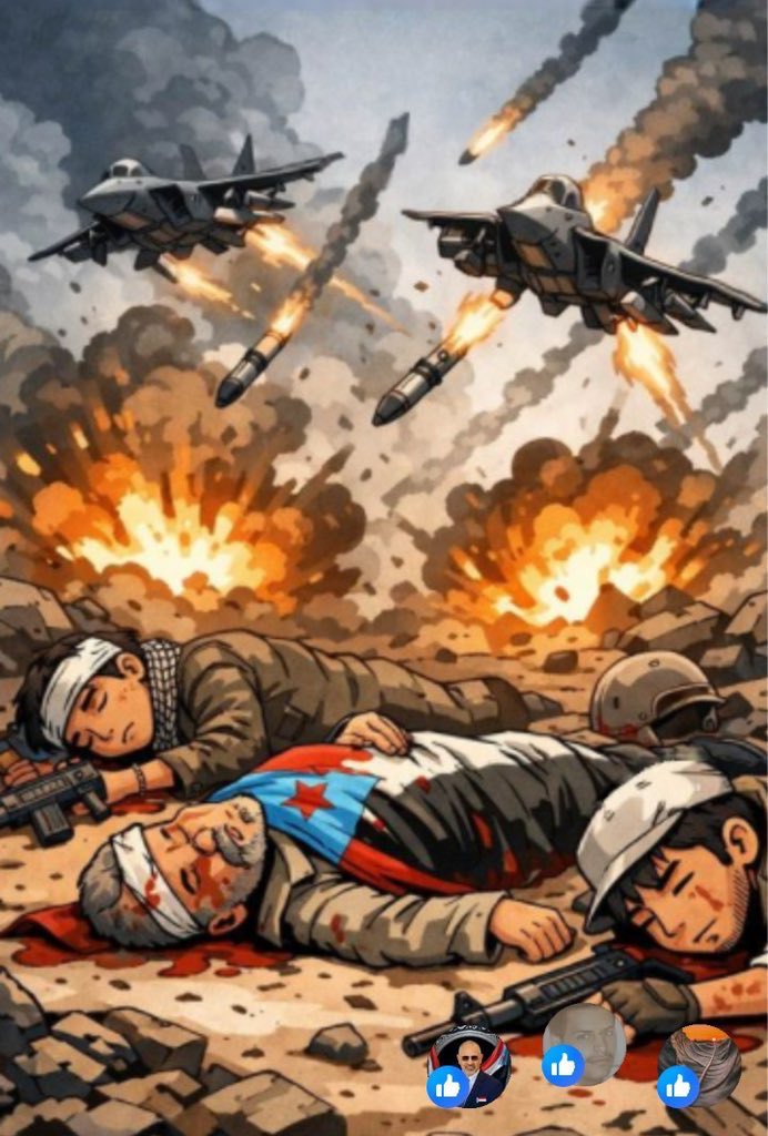 الطيران مسير تابع لعدوان السعودية يحلق في اجواء الضالع وشعيب اش يريد من بعد المجاز التي ارتكبتها في قوات الجنوبية في حضرموت عدها مش اكتفه في المجزره لتي رتكبتها في حق ابنا الجنوب العربي