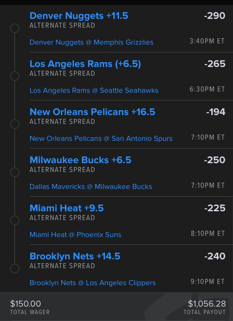 BONUS SUNDAY. Thank you <a href="/FDSportsbook/">FanDuel Sportsbook</a>