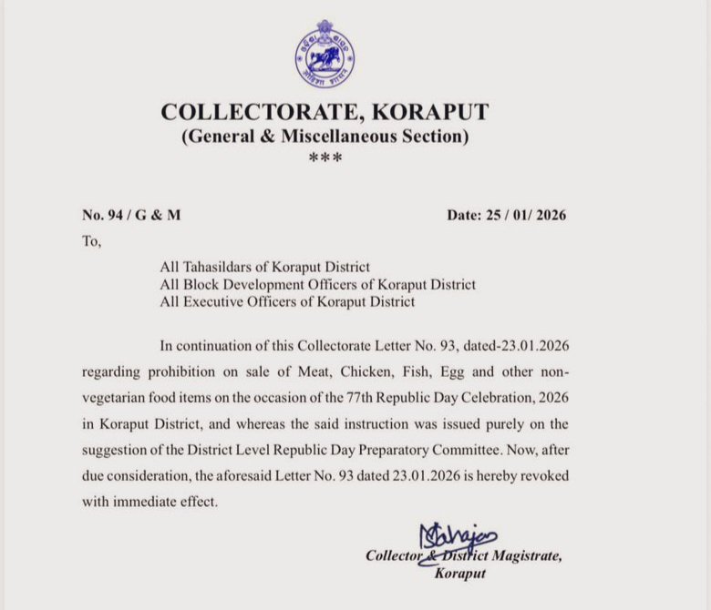 Order revoked, more proof outrage works