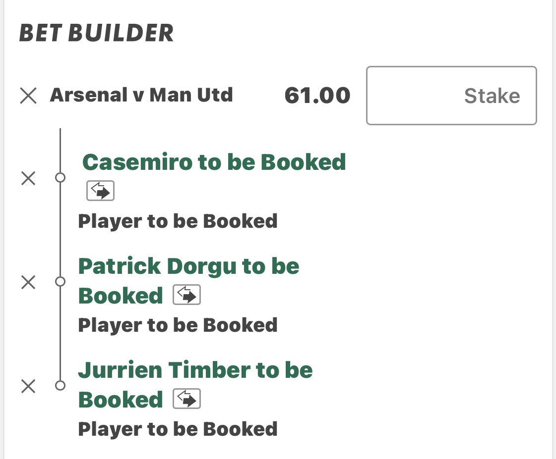 NASHER_7's tweet photo. ARSENAL V UNITED 🟨🟨 https://t.co/PhswTET92w