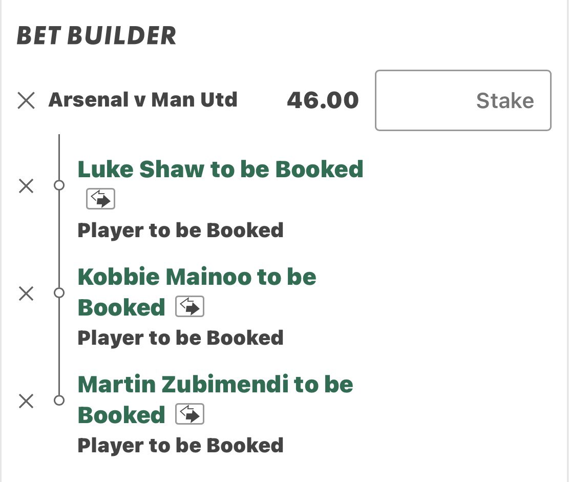 NASHER_7's tweet photo. ARSENAL V UNITED 🟨🟨 https://t.co/PhswTET92w