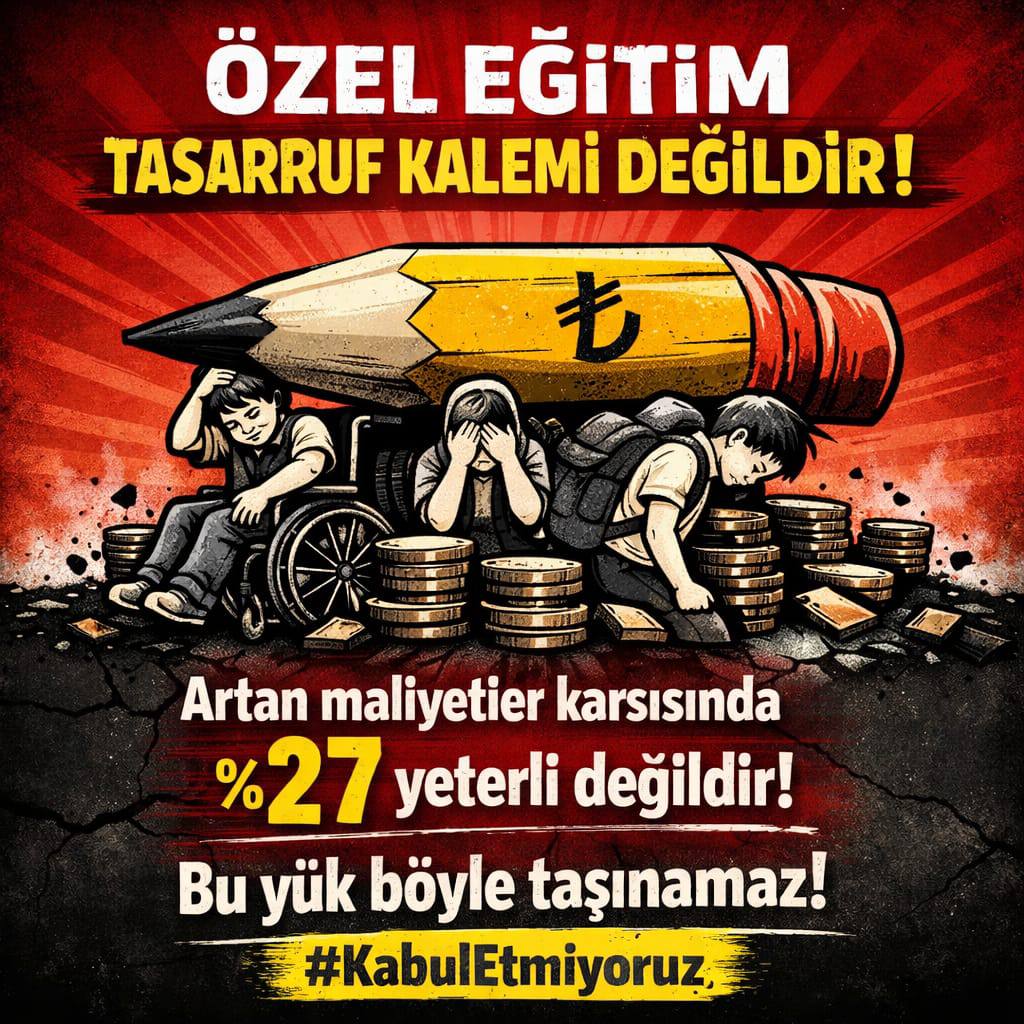 Rehabilitasyon hizmeti vicdanla değil, politika ile korunur.
#KabulEtmiyoruz