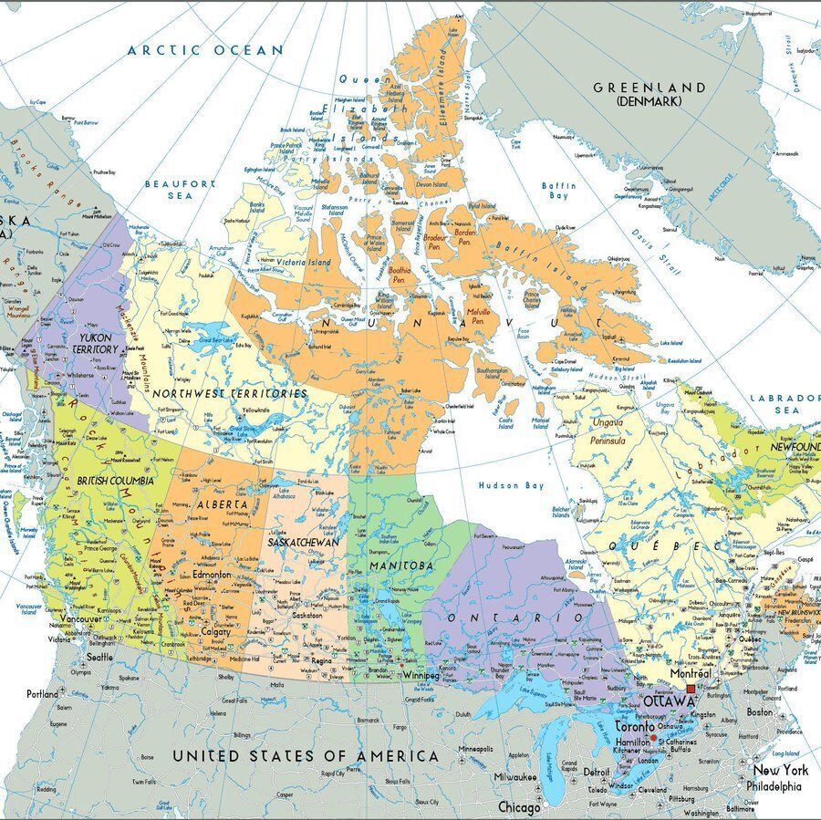 CraigBaird's tweet image. Across Canada, some provincial borders are defined by geography.
Some along meridians and parallels.
And some due to arguments.
Through the next week, I will explore the history of our provincial borders.
Today, it is Saskatchewan and its oddly crooked border.

🧵 1/8