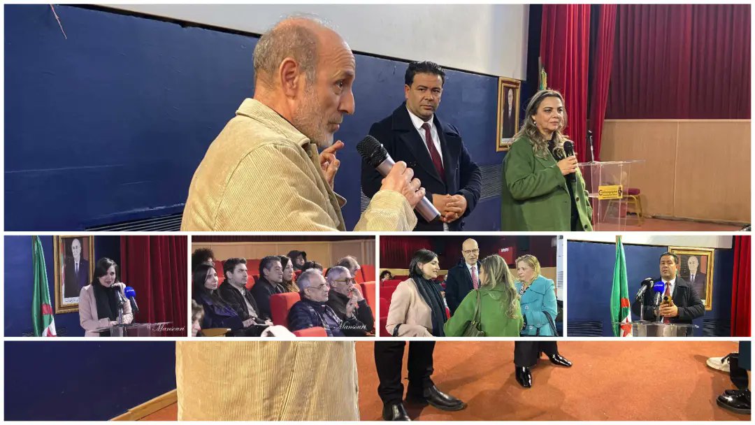 افتتاح الأيام السينمائية 🎦 الجزائرية-الإيطالية 🇩🇿🇮🇹  بـ #الجزائر_العاصمة 

🔗aps.dz/culture/arts/m…