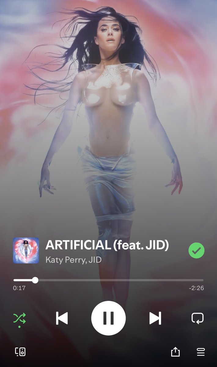 Tell me, are you fake or are you real, huh? Given the circumstances, this feels like the perfect time to listen to Artificial 😂