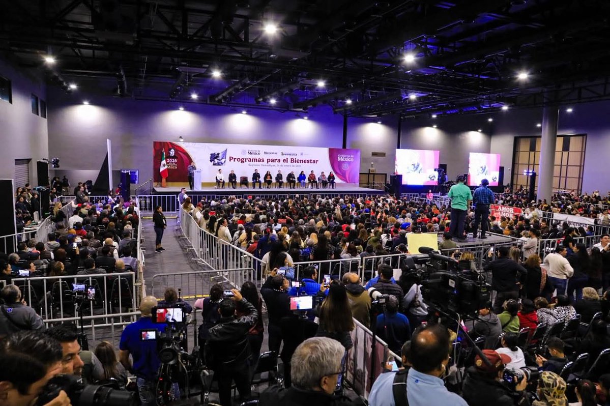 La Presidenta de México, <a href="/Claudiashein/">Claudia Sheinbaum Pardo</a> , y el Gobernador de Tamaulipas, <a href="/Dr_AVillarreal/">Américo Villarreal</a> , presidieron la tarde de este sábado en el municipio de Reynosa la entrega de tarjetas del programa Pensiones Mujeres Bienestar.