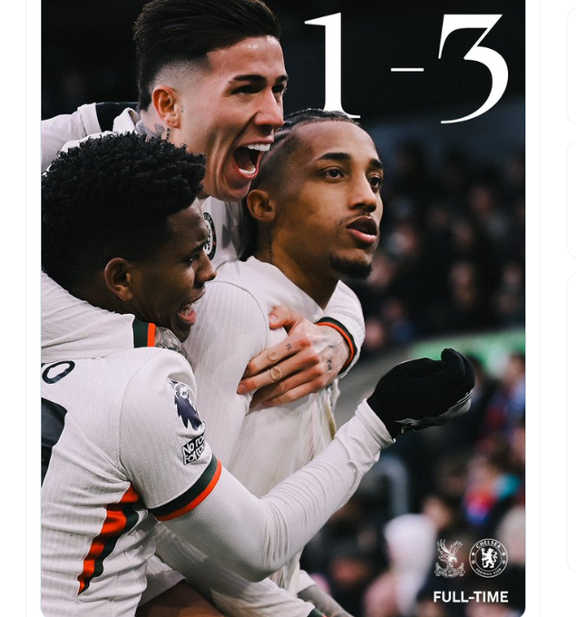 Full time result.