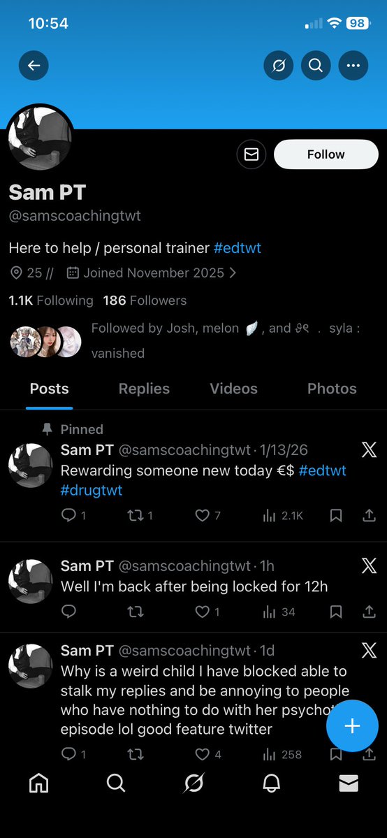 totznawtsayuri's tweet image. IMPORTANT PLZ READ‼️
plz help me report @samscoachingtwt (samscoachingtwt) 
hey so my dumbass got GROOMED, i’m begging u guys to please never trust any #anacoach . #edtwt #shedtwt