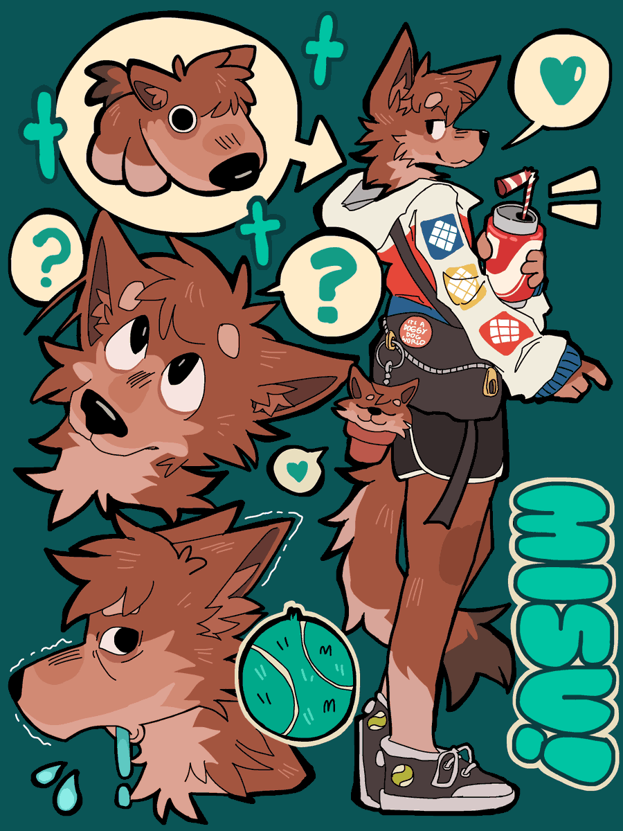 misumutt's tweet photo. (mostly) doggy 🐕

🎨:@MintCashew https://t.co/ZhkGdKFTEr