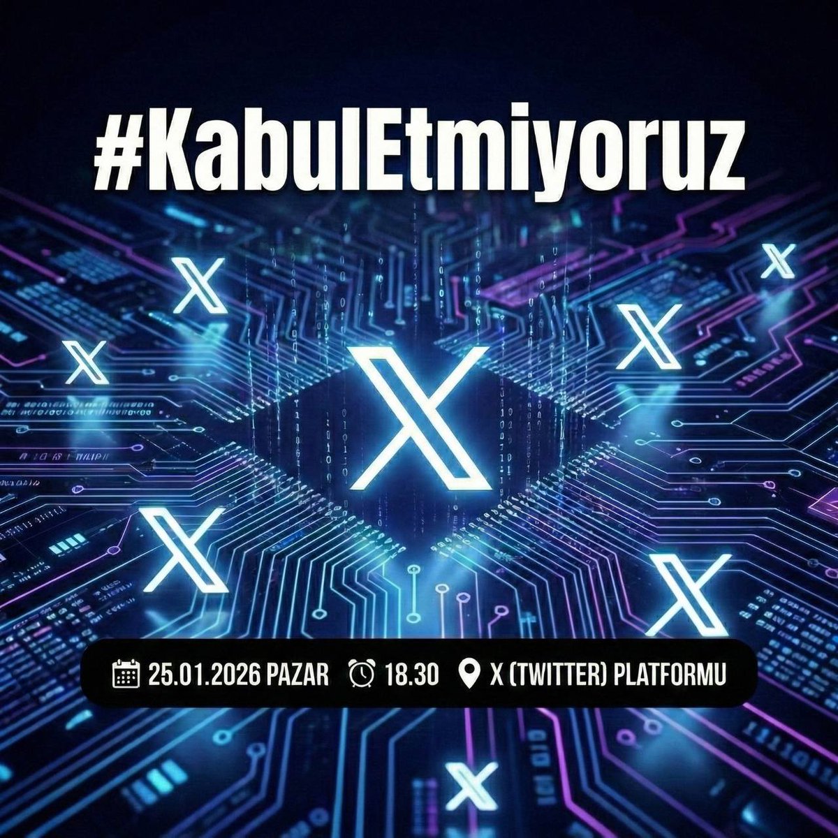 #KabulEtmiyoruz