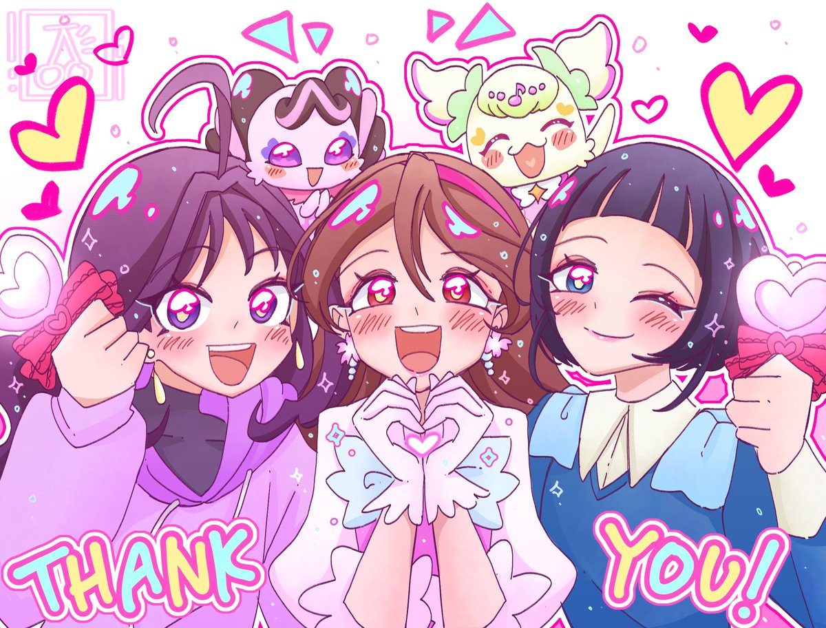 cherrieflavors's tweet image. #プリキュア #precure #キミプリ
✨️💖THANK YOU KIMIPRE!!💖✨️