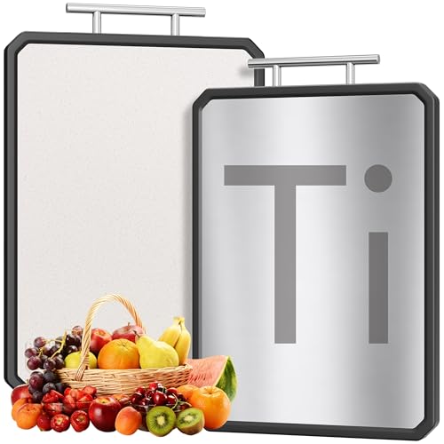 LordOfDiscounts's tweet photo. Titanium Cutting Board, Large 16x11 Inch Pure Titanium, Dishwasher Safe, Easy to Clean, now $12.49 via Amazon

⬇️ 50% Price Drop

🔗 - https://t.co/NSnlv7kU6p

#LRDeal | #AD https://t.co/Jq2mI5WhPj
