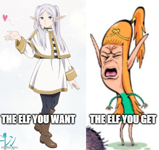 merrivius's tweet image. Japan has Frieren so we have to settle for this