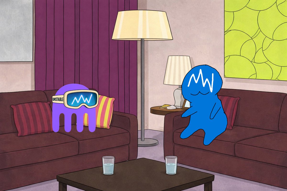 What is this? A crossover episode? 

I’d actually call it a very cherished and unstable friendship 💙

<a href="/krakenfx/">Kraken</a> <a href="/usduc_official/">Unstable Coin</a>