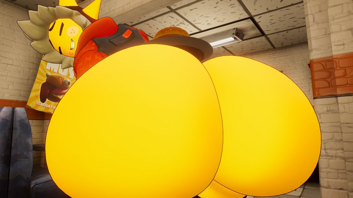 ThegrinderOps's tweet photo. Wake up breakfast 💛🤎
Model by me
References from @LEVIANTAN581RE and @Whiplashaarts 
#bigass #femboy #fortnite #Vrchat #Vrchatnsfw #nsfwtwt #3dart #blender #unity #lewd https://t.co/gpucPdCeWY