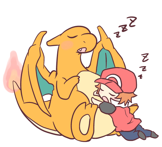 RelentlessZard's tweet photo. Lazy Sunday😪😴💤
#Red #pokemon #anipoke #charfam #Charizard #art #kwaii
credit: @m_sprout https://t.co/WJmsqXogJv