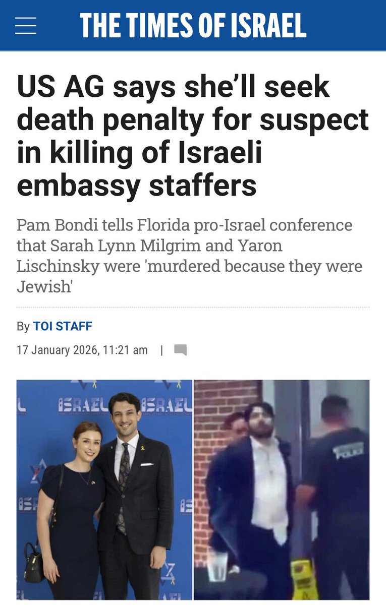 anarchyinblack's tweet image. Elias Rodriguеz has been wiped from the internet completely. Only the Times of Israel is reporting on his case.

They didn't even do that to Aaron Bushnell or Luigi Mangione, this one really made them upset.