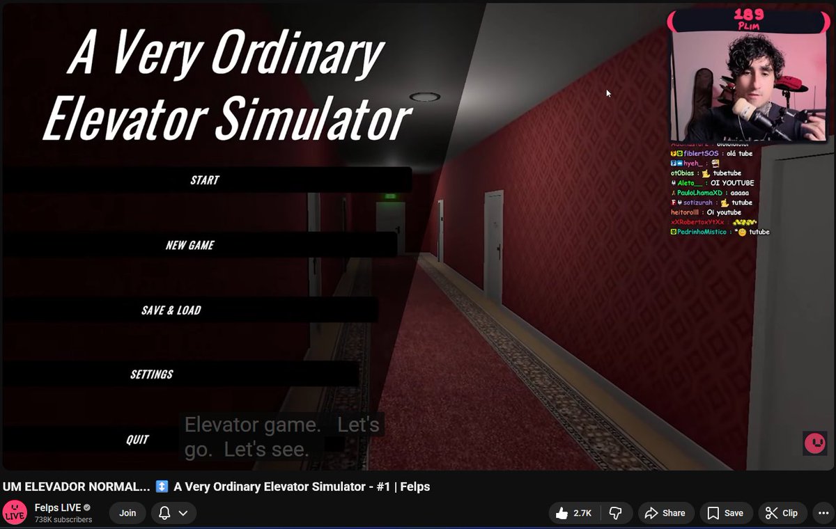 frogmakesgames's tweet image. Being the creator of a game that did kinda well but not super well is crazy because sometimes you'll see a spike in downloads and find out that the Portuguese version of Anthony from Smosh has been streaming your game to thousands of people (@feeeelps)