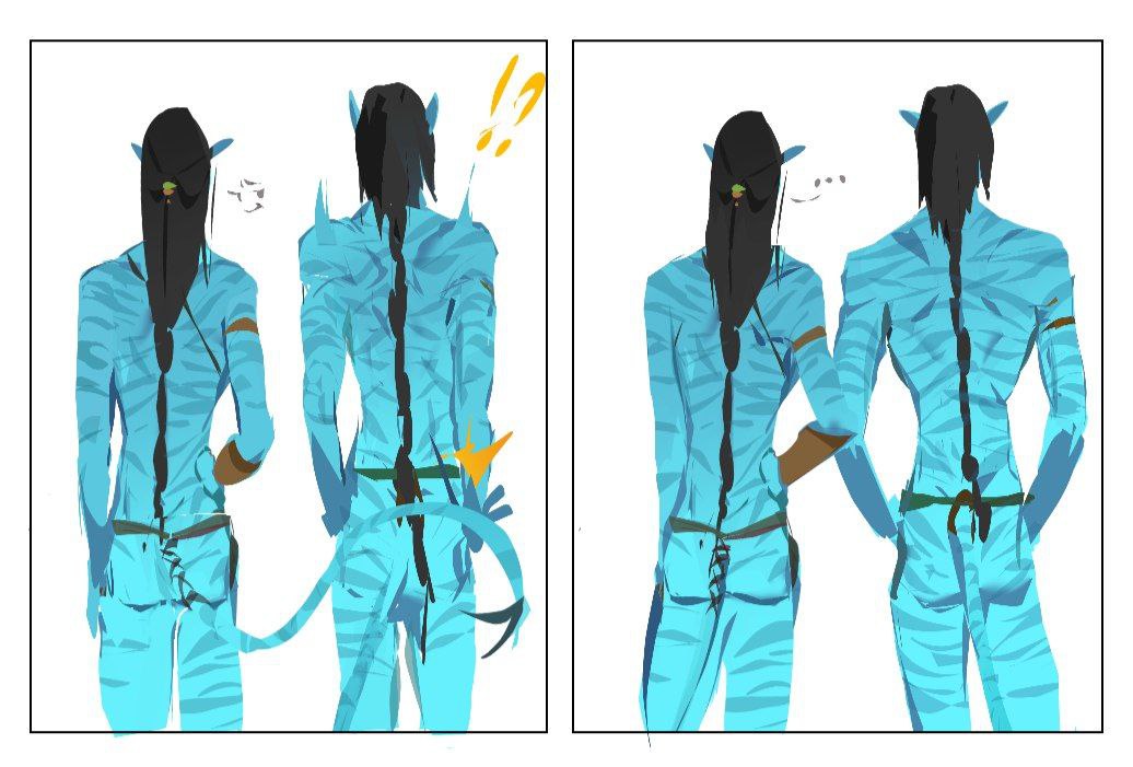 Neytiri trolls Jake
#avatar