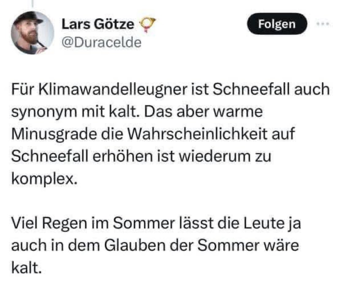 Warme Minusgrade

🤡🤡