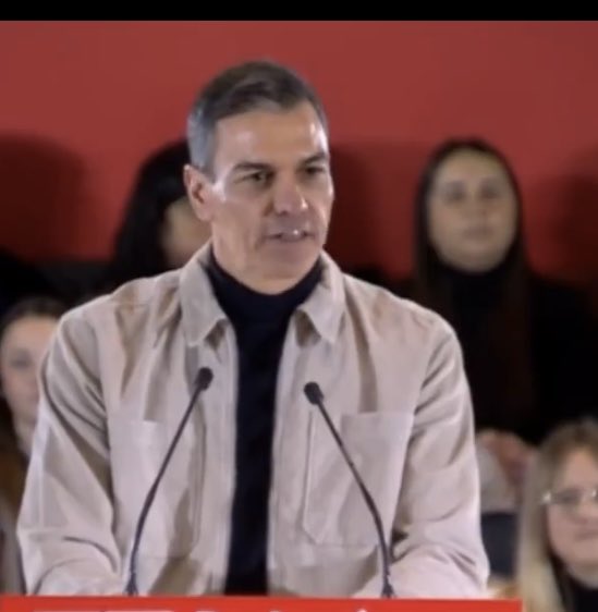 “Todo mi reconocimiento al ministro de transportes Oscar Puente”

Pedro Sánchez 25-1-2026

Hay que tener poca vergüenza, muy poca vergüenza. 

Que pvto asco de Gobierno.