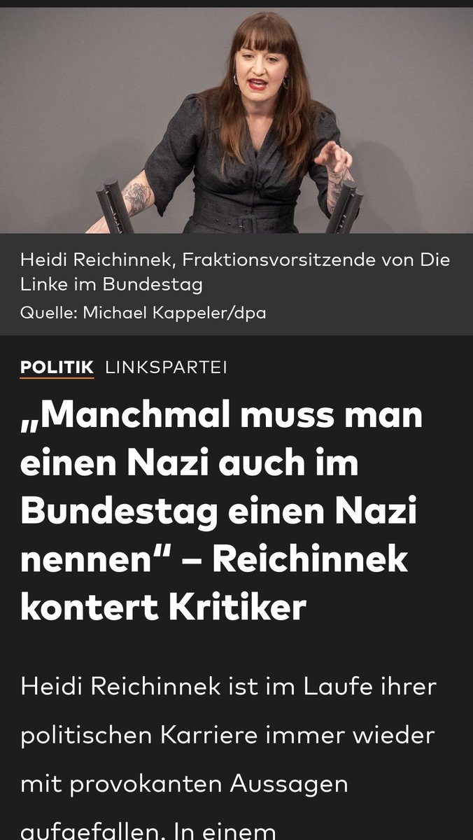… und manchmal oder besser fast immer muss man die Linke(n) und Antifa Terroristen nennen, auch mal im Bundestag