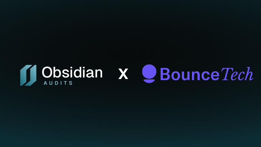 ObsidianAudits's tweet image. Over the last few months, we've partnered with @BounceTech on two audits, to secure the smart contracts for their unique Leveraged Token product on HyperEVM.

We look forward to their upcoming launch!